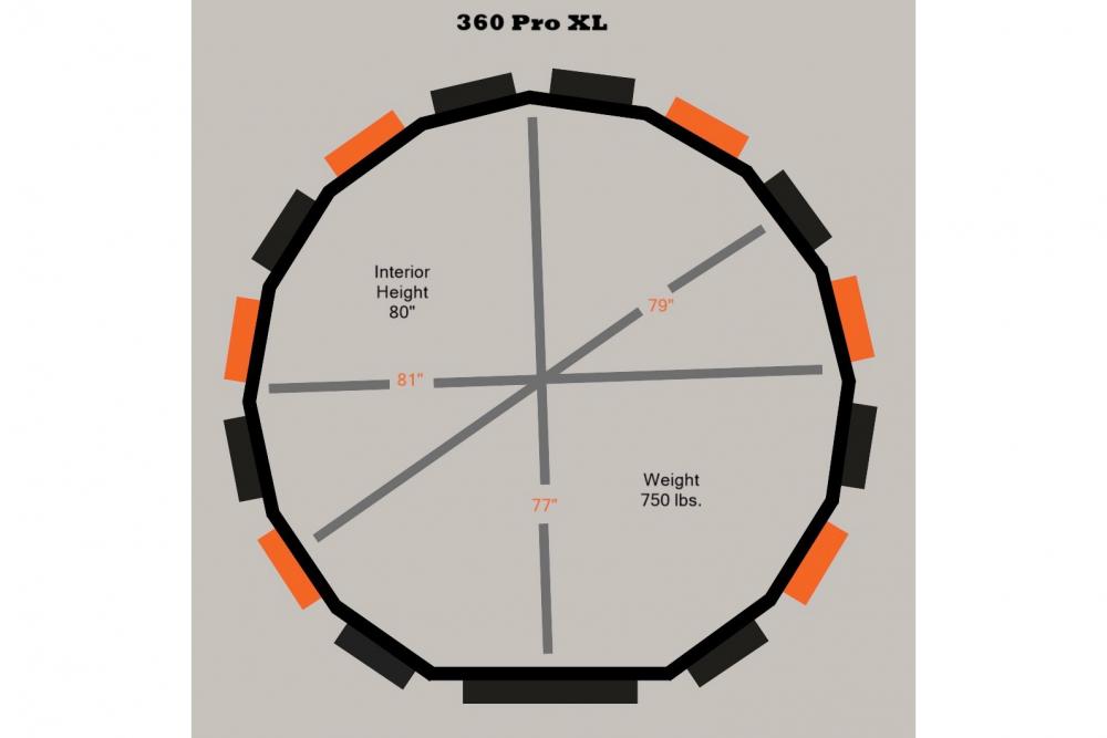 360 Pro XL window layout